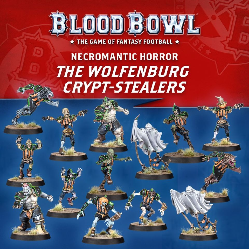 BLOOD BOWL: NECROMANTIC HORROR TEAM Blood Bowl Games Workshop    | Red Claw Gaming