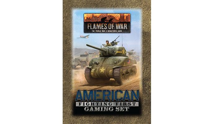 American Fighting First Gaming Set Rulebook FLAMES OF WAR    | Red Claw Gaming