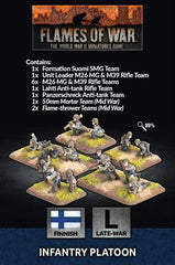 Finish Infantry Platoon Finnish FLAMES OF WAR    | Red Claw Gaming