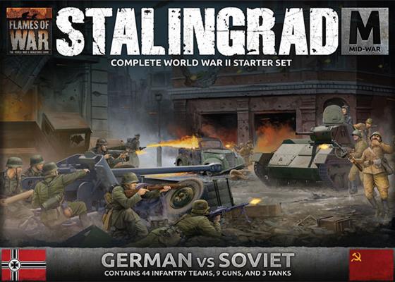 Eastern Front Starter Set - Stalingrad (sov vs Germ) Starter Set FLAMES OF WAR    | Red Claw Gaming