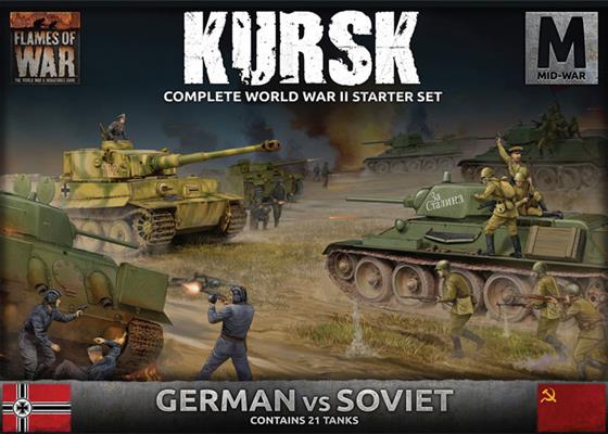 Eastern Front Starter Set - Kursk (sov vs Germ) Starter Set FLAMES OF WAR    | Red Claw Gaming
