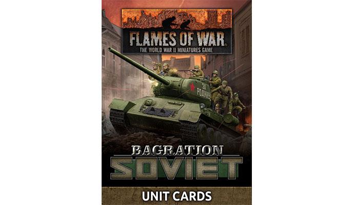 Bagration: German Unit Cards Rulebook FLAMES OF WAR    | Red Claw Gaming