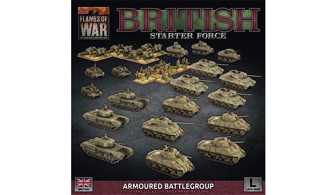 British Late War Armoured Battle Group British FLAMES OF WAR    | Red Claw Gaming