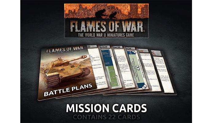 Flames of War Mission Cards (2019) Starter Set FLAMES OF WAR    | Red Claw Gaming