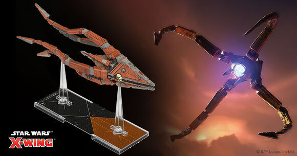 Star Wars X-Wing 2nd Ed: Trident-class Assault Ship Star Wars: X-Wing Fantasy Flight Games    | Red Claw Gaming