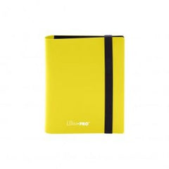 2-Pocket PRO Eclipse Binder Albums Ultra Pro Lemon Yellow   | Red Claw Gaming