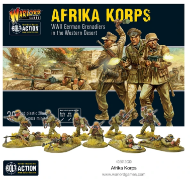 Afrika Korps Infantry Germany Warlord Games    | Red Claw Gaming