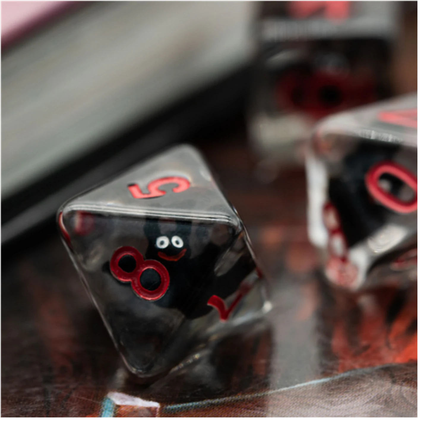 Vampire Bat 7 Dice Set Dice & Counters Foam Brain Games    | Red Claw Gaming