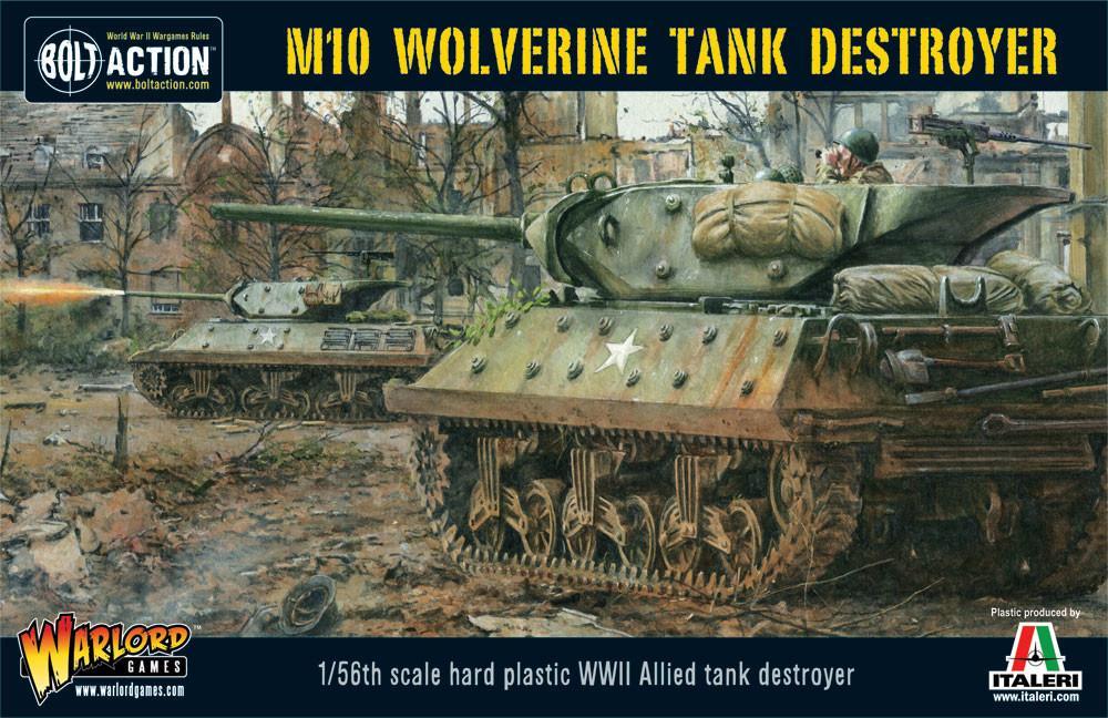 M10 Tank Destroyer/Wolverine American Warlord Games    | Red Claw Gaming