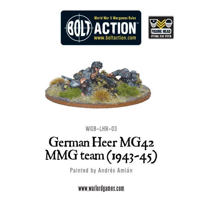 German Heer MG42 MMG Team Germany Warlord Games    | Red Claw Gaming