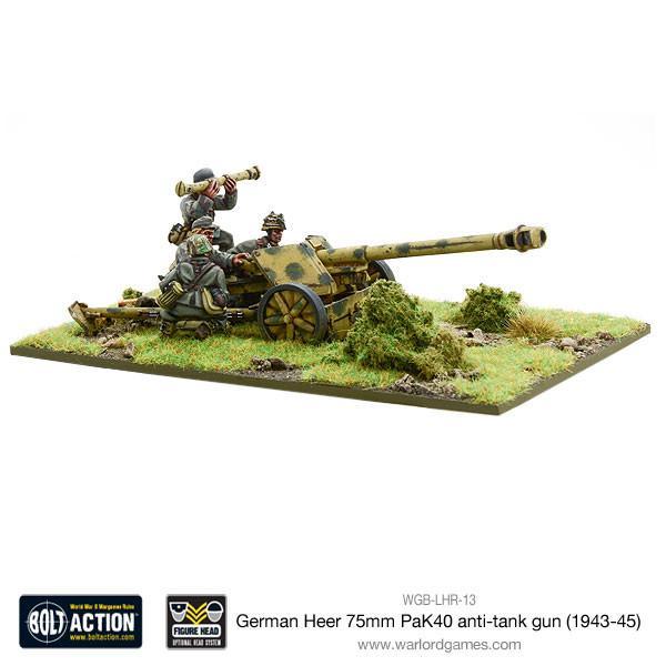 German Heer PaK 40 Germany Warlord Games    | Red Claw Gaming