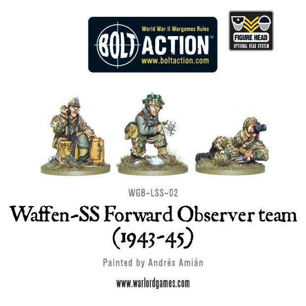 Waffen-SS Forward Observer Team Germany Warlord Games    | Red Claw Gaming