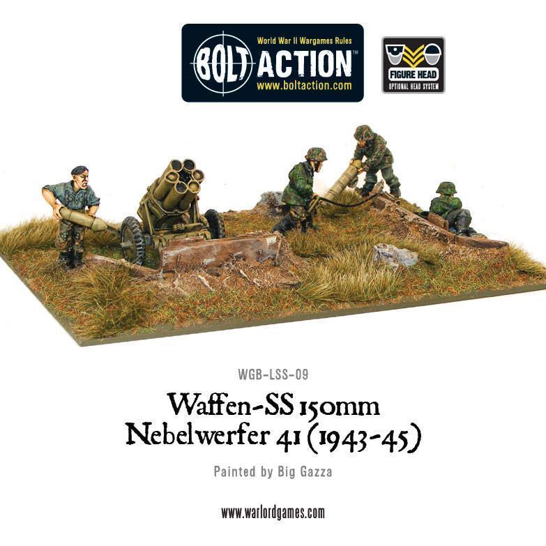 Waffen-SS 150mm Nebelwerfer 41 Germany Warlord Games    | Red Claw Gaming
