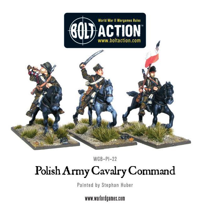 Polish Army Cavalry Command Polish Warlord Games    | Red Claw Gaming
