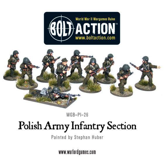 Polish Army Infantry Section Polish Warlord Games    | Red Claw Gaming