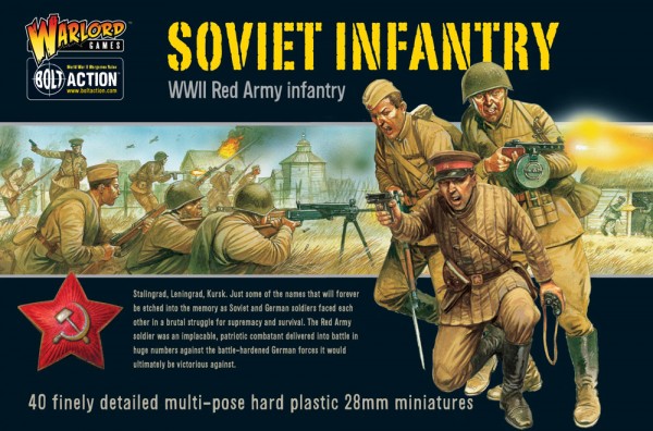 Soviet Infantry Soviet Warlord Games    | Red Claw Gaming