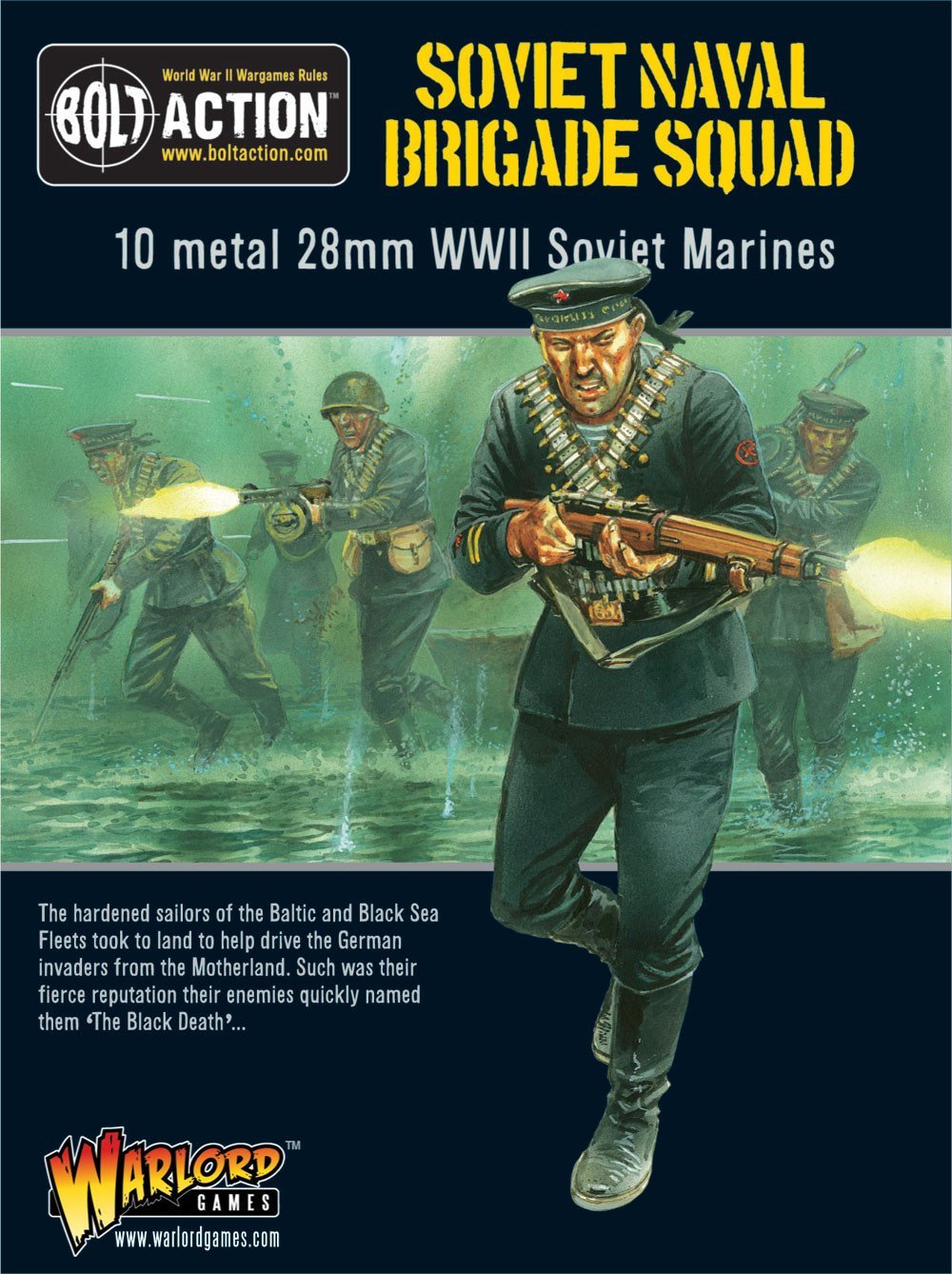 Soviet Naval Brigade Squad Soviet Warlord Games    | Red Claw Gaming