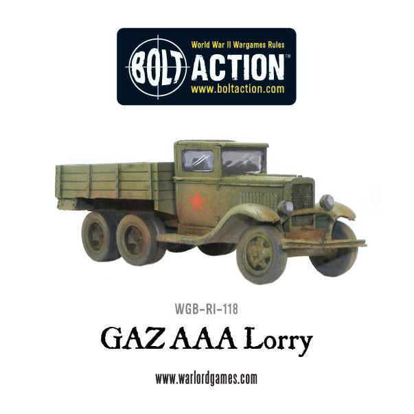 GAZ AAA Lorry Soviet Warlord Games    | Red Claw Gaming