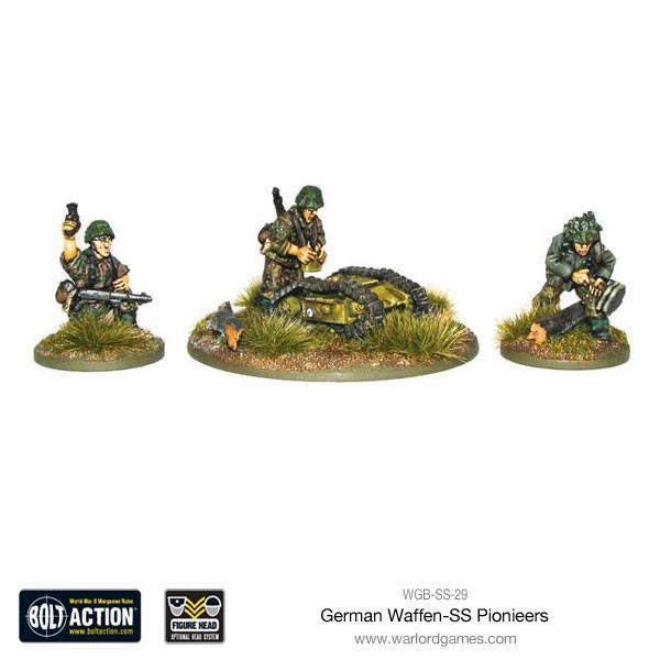 Waffen-SS Pioneers Germany Warlord Games    | Red Claw Gaming