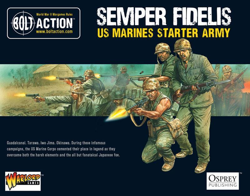 US Marine Corps Starter Army American Warlord Games    | Red Claw Gaming