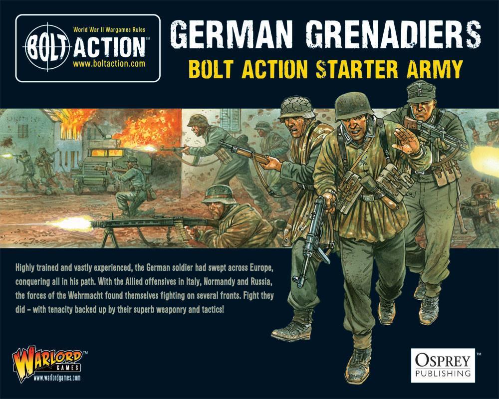 German Grenadiers Starter Army Germany Warlord Games    | Red Claw Gaming