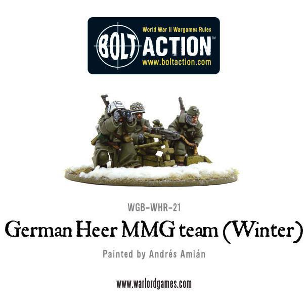 German Heer MMG team (Winter) Germany Warlord Games    | Red Claw Gaming