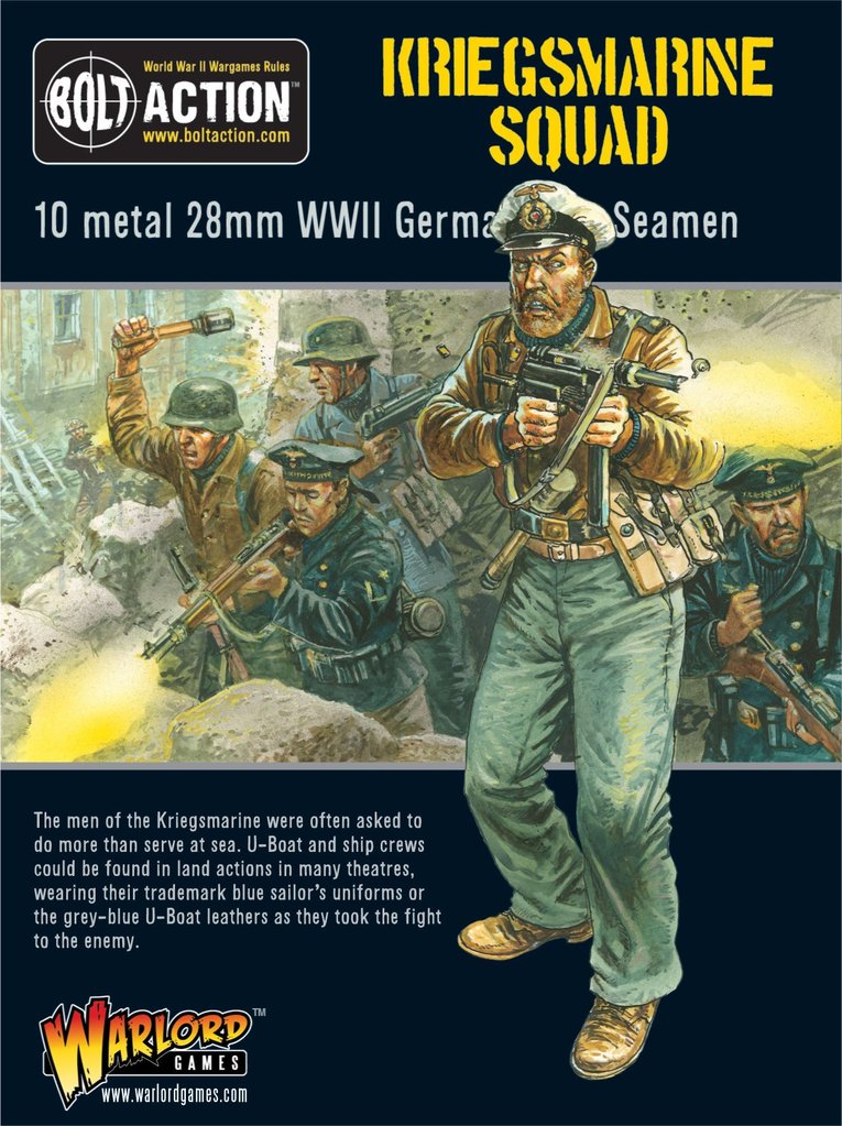 Kriegsmarine Squad Germany Warlord Games    | Red Claw Gaming
