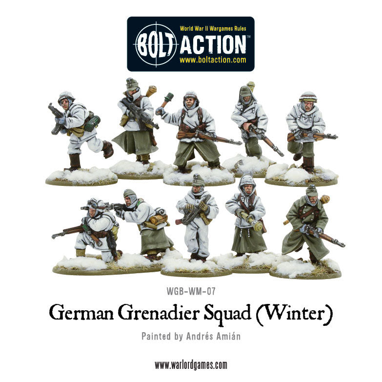 German Grenadiers in Winter Clothing Germany Warlord Games    | Red Claw Gaming
