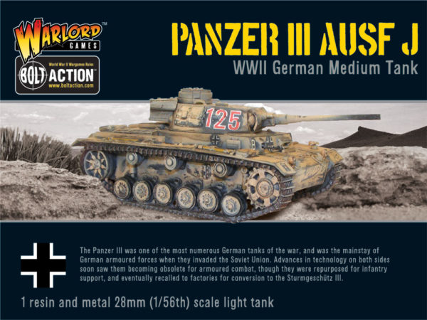Panzer III Germany Warlord Games    | Red Claw Gaming