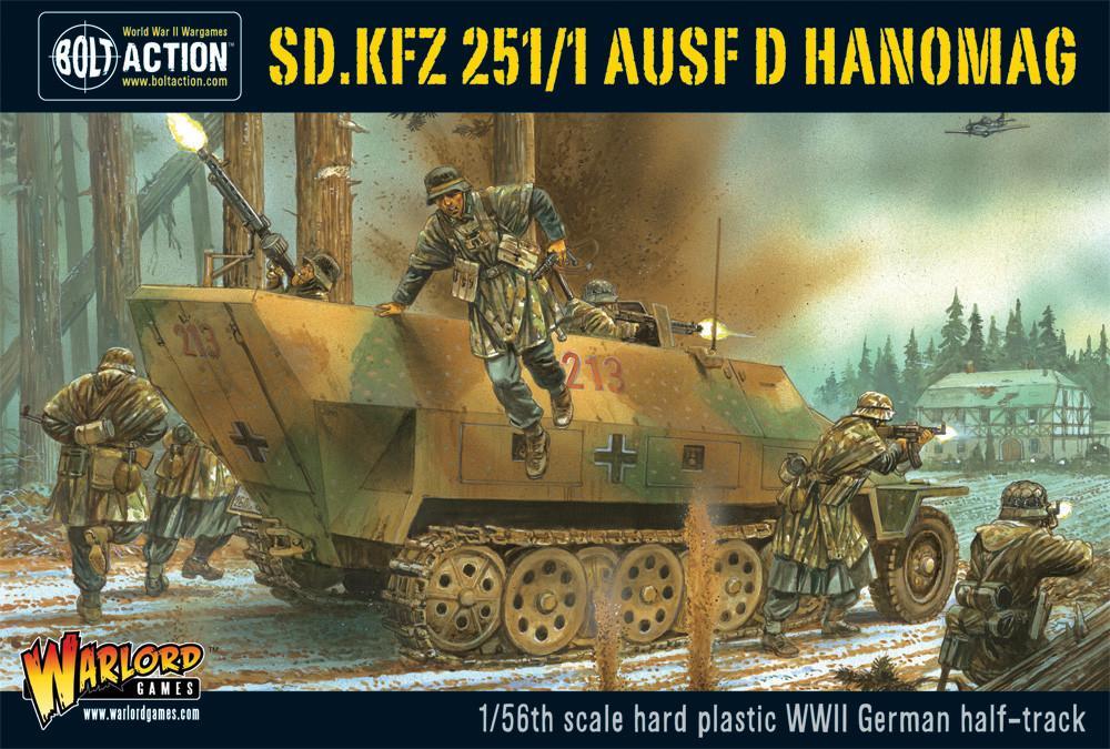 Sd.Kfz 251/1 Ausf D Hanomag Germany Warlord Games    | Red Claw Gaming