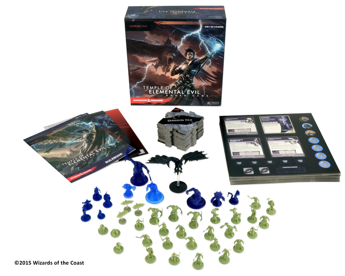 Dungeons & Dragons - Temple of Elemental Evil Board Game Board Game Wizkids Games    | Red Claw Gaming