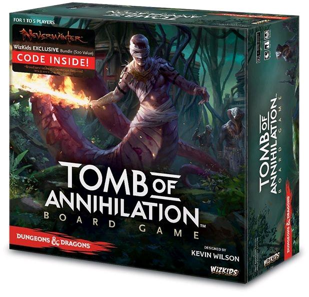 Dungeons & Dragons - Tomb of Annihilation Board Game Standard Edition Board Game Wizkids Games    | Red Claw Gaming