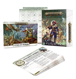 CITIES OF SIGMAR WARSCROLL CARDS Warhammer Generic Games Workshop    | Red Claw Gaming