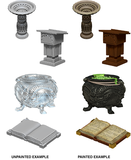 WizKids Deep Cuts Unpainted Miniatures: Witch's Den Minatures Wizkids Games    | Red Claw Gaming