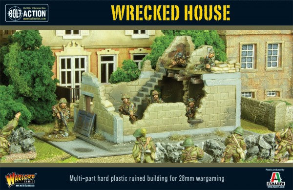 Wrecked House Terrain Warlord Games    | Red Claw Gaming