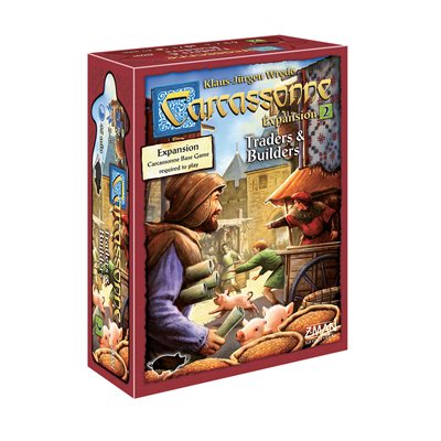 Carcassonne Expansion 2 Traders and Builders Board Game Asmodee    | Red Claw Gaming