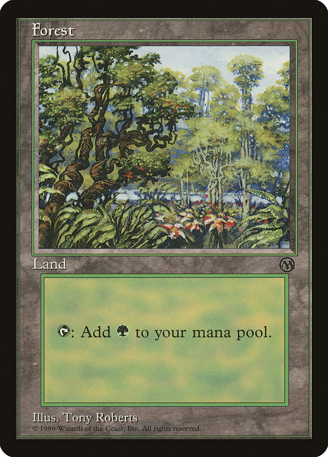 Forest (5) [Arena League 1996] MTG Single Magic: The Gathering    | Red Claw Gaming