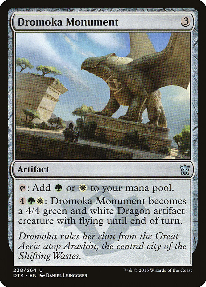 Dromoka Monument [Dragons of Tarkir] MTG Single Magic: The Gathering    | Red Claw Gaming