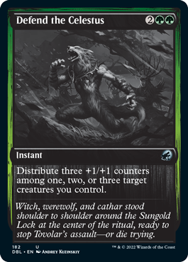 Defend the Celestus [Innistrad: Double Feature] MTG Single Magic: The Gathering    | Red Claw Gaming