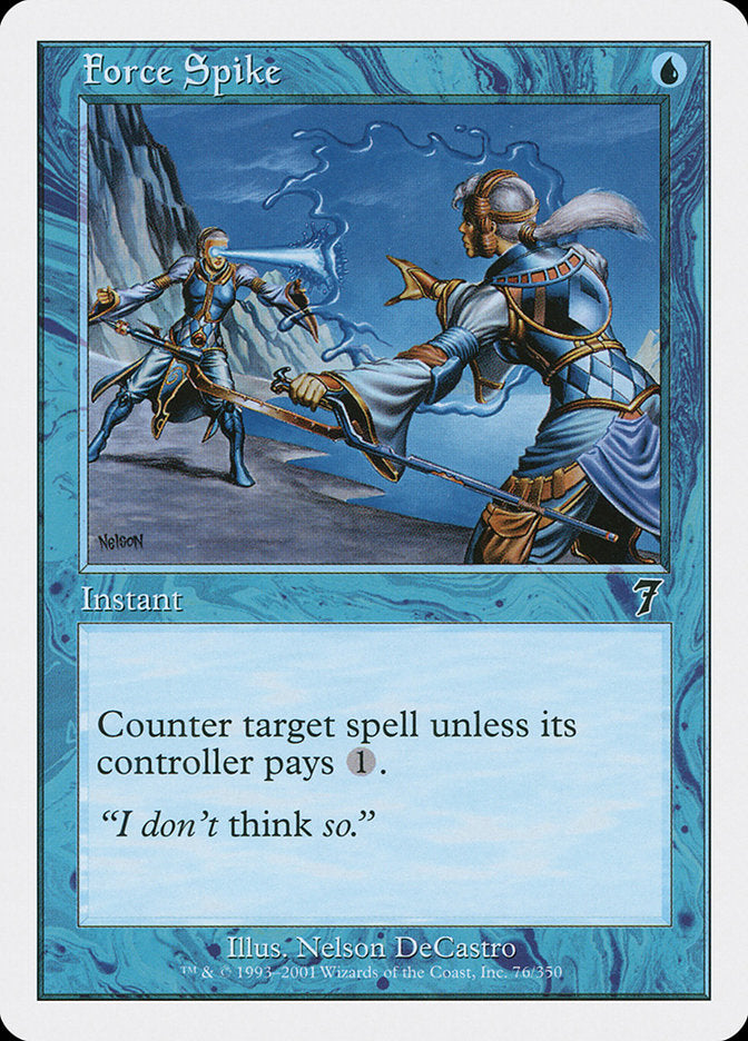 Force Spike [Seventh Edition] MTG Single Magic: The Gathering    | Red Claw Gaming