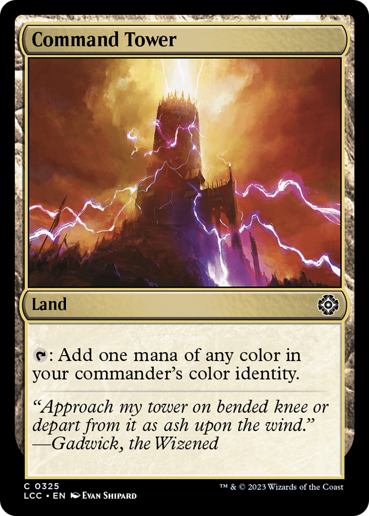 Command Tower [The Lost Caverns of Ixalan Commander] MTG Single Magic: The Gathering    | Red Claw Gaming