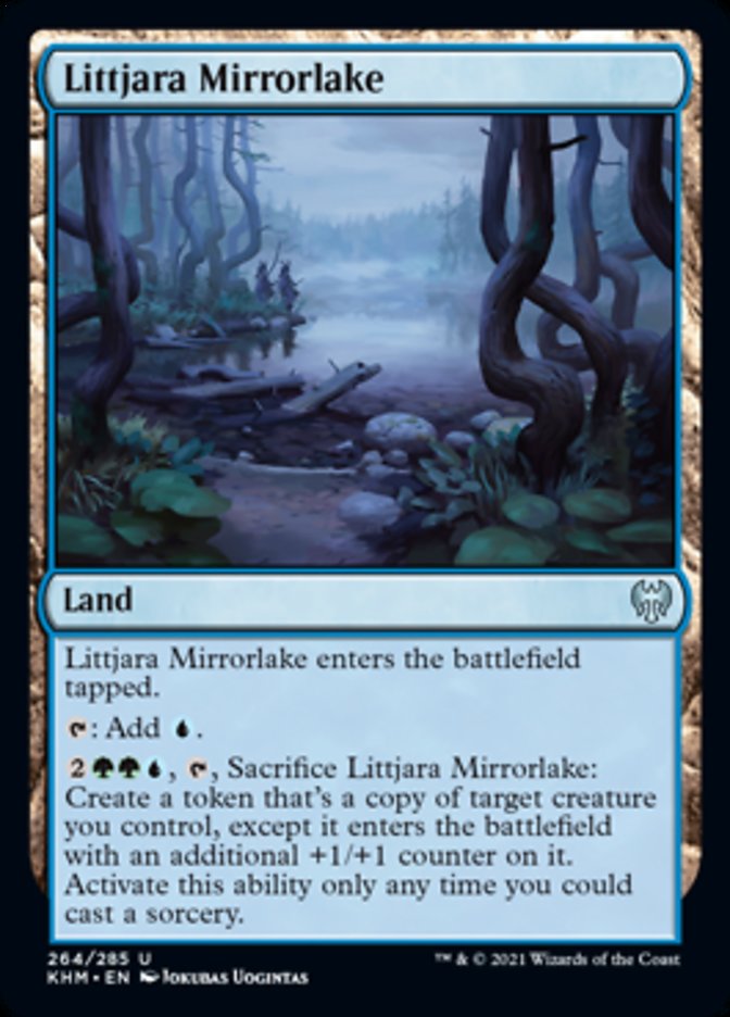 Littjara Mirrorlake [Kaldheim] MTG Single Magic: The Gathering    | Red Claw Gaming