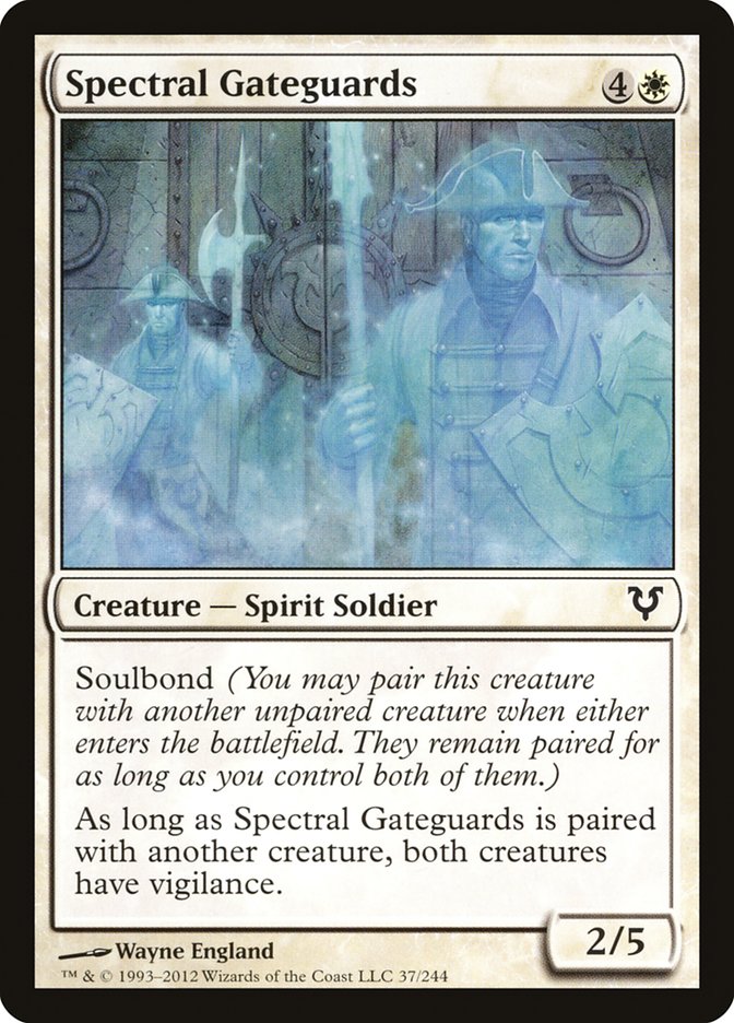 Spectral Gateguards [Avacyn Restored] MTG Single Magic: The Gathering    | Red Claw Gaming