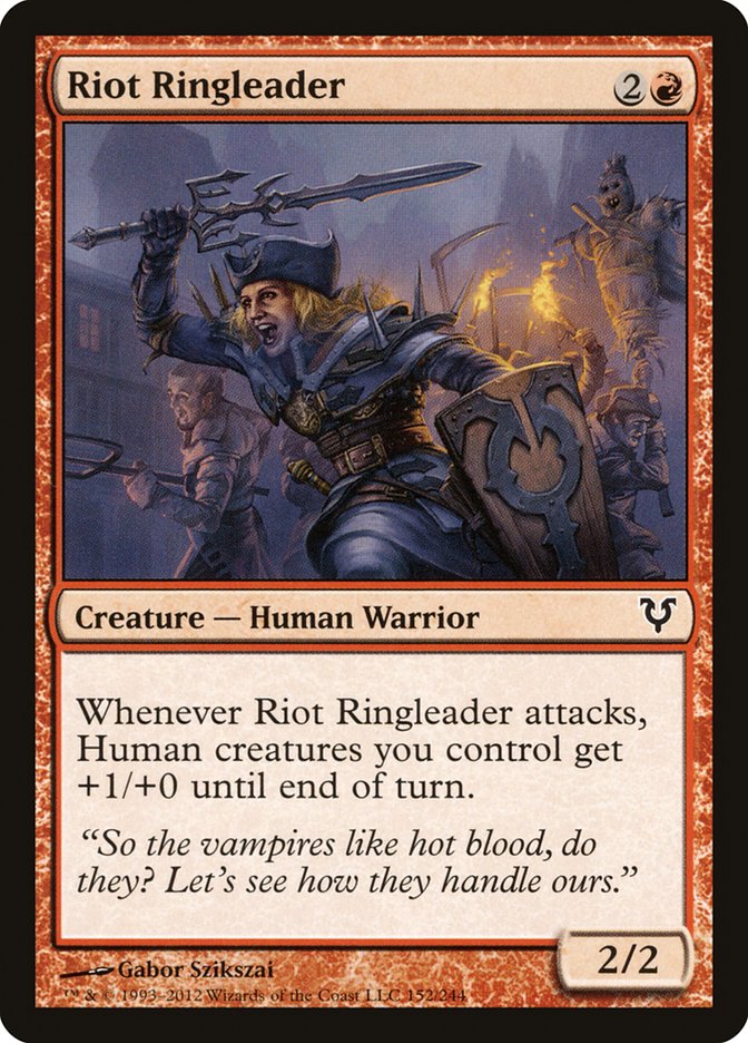 Riot Ringleader [Avacyn Restored] MTG Single Magic: The Gathering    | Red Claw Gaming