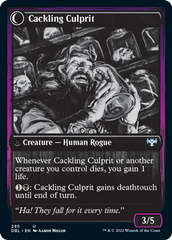 Panicked Bystander // Cackling Culprit [Innistrad: Double Feature] MTG Single Magic: The Gathering    | Red Claw Gaming