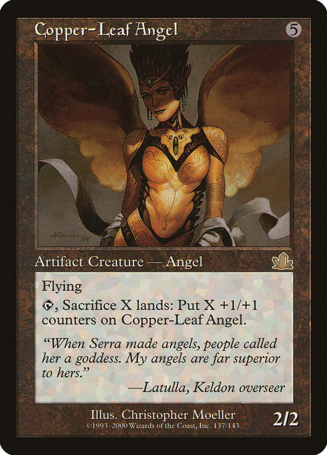 Copper-Leaf Angel [Prophecy] MTG Single Magic: The Gathering    | Red Claw Gaming