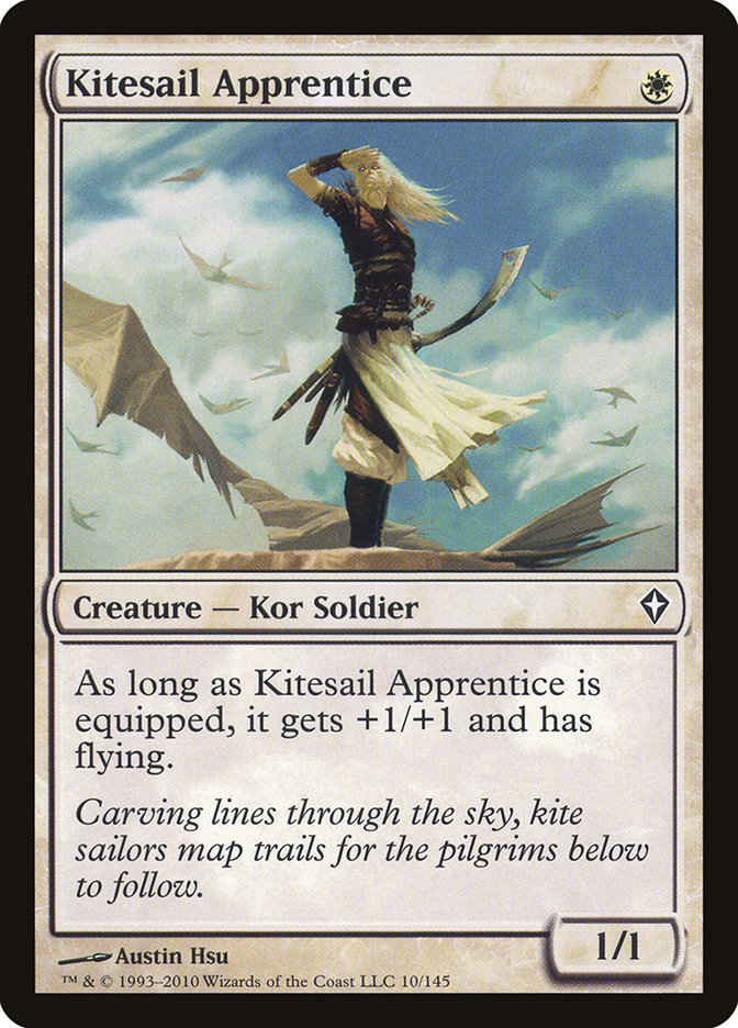 Kitesail Apprentice [Worldwake] MTG Single Magic: The Gathering    | Red Claw Gaming