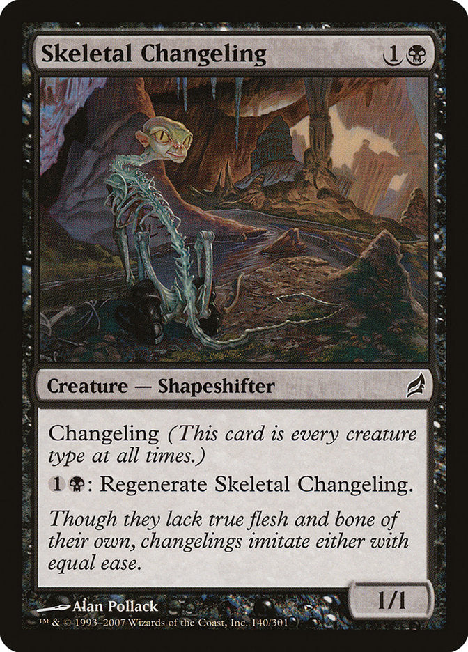Skeletal Changeling [Lorwyn] MTG Single Magic: The Gathering    | Red Claw Gaming