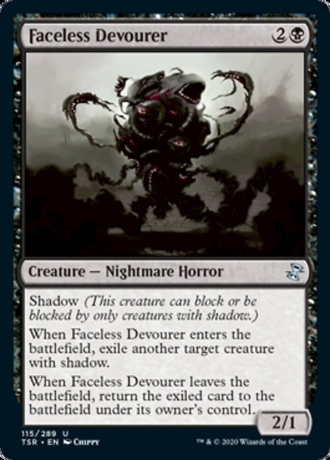 Faceless Devourer [Time Spiral Remastered] MTG Single Magic: The Gathering    | Red Claw Gaming