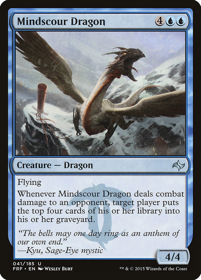 Mindscour Dragon [Fate Reforged] MTG Single Magic: The Gathering    | Red Claw Gaming